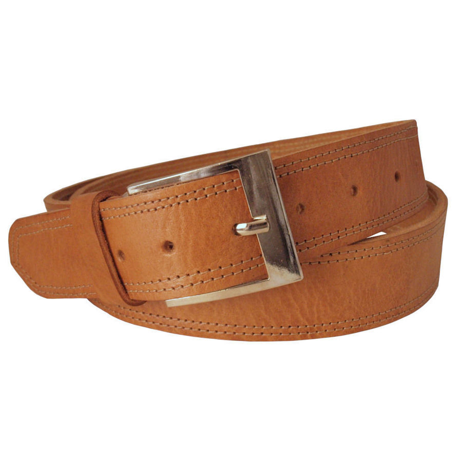 Picture of Tan Leather Belt - Wide Width