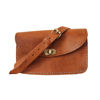 Picture of The Kenitra Hard Leather Cross-Body Bag in Tan