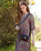 Picture of The Kenitra Soft Cross-Body Bag in Dark Brown