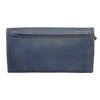 Picture of Limited Edition Leather Tri-Fold Purse Steel Blue