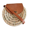 Picture of The Safi Rattan Round Bag - Loose Weave
