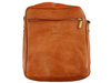 The Martil Small Messenger Bag in Tan on White Background