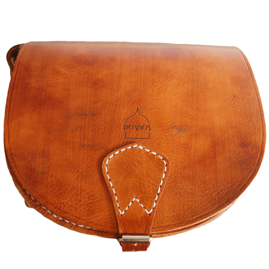 Picture of Ex Display - The Temara Large Saddle Bag in Tan