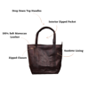 Picture of The Nador Tote Bag in Dark Brown