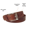 Picture of Brown Leather Belt - Wide Width